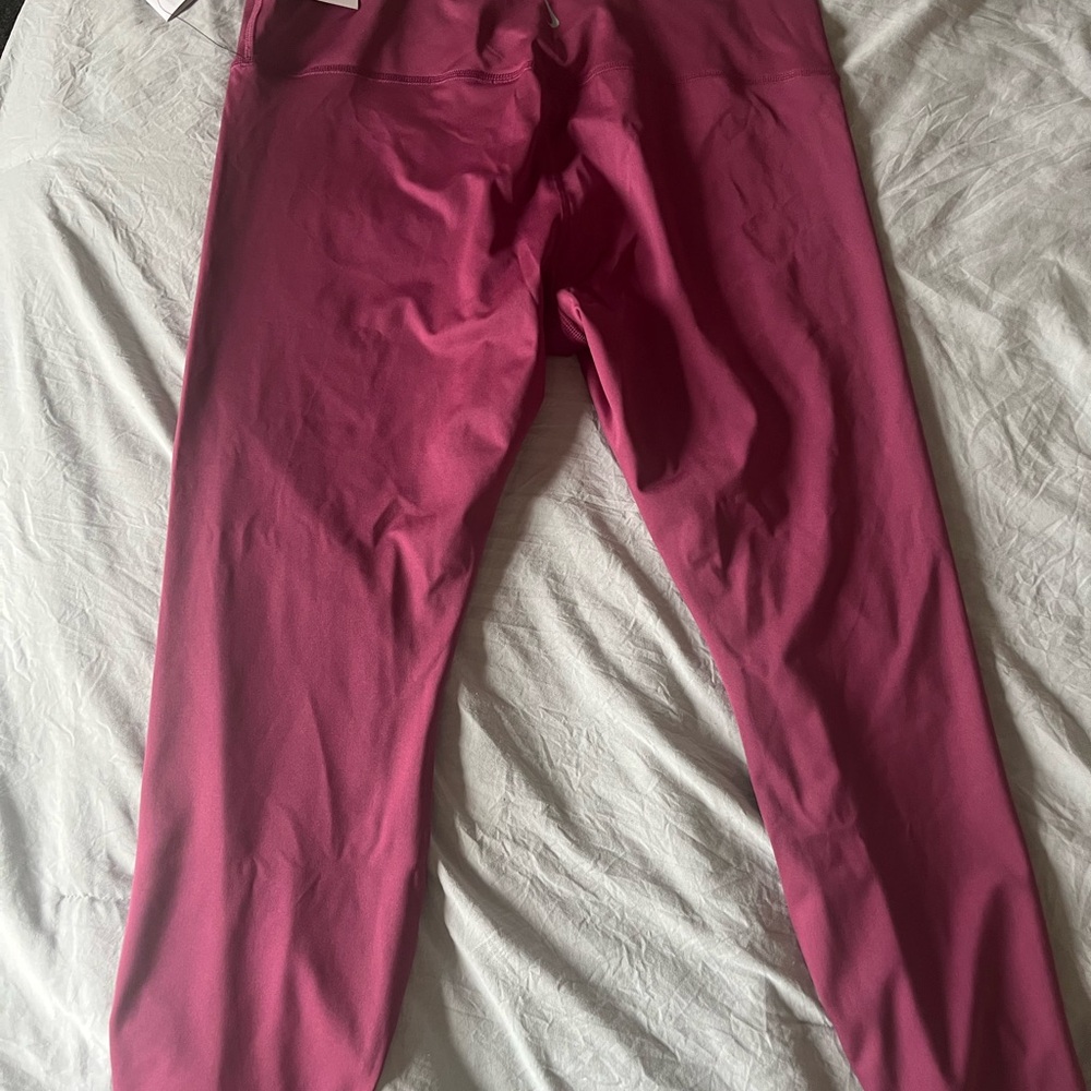 Nike plus size Pink yoga Dri-Fit Leggings. Tight fit high rise 7/8 length